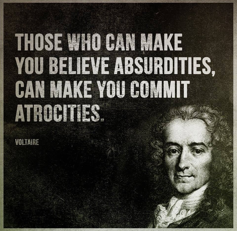 z quote pic Voltaire absurdities lead to atrocities.jpg